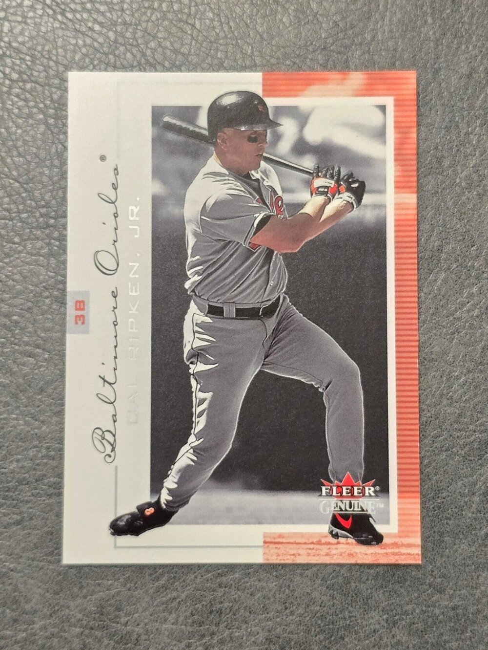 2001 Fleer Genuine #33 Cal Ripken Jr Baseball Card